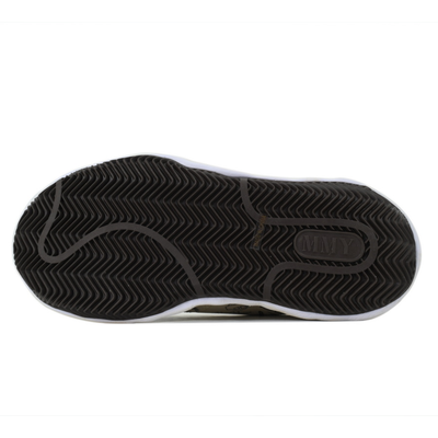 Maison Mihara Yasuhiro Blakey Men's Cream Black Graphic Canvas OG Sole Sneakers