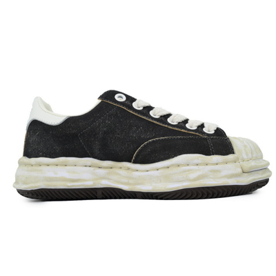 Maison Mihara Yasuhiro Blakey OG Dyed Sole Black White Low-Top Sneakers