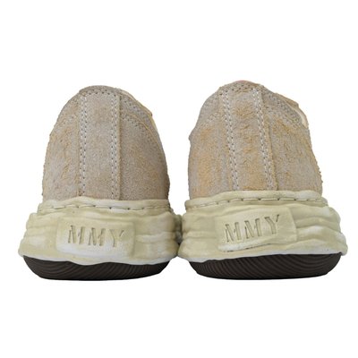 Maison Mihara Yasuhiro Hank Beige Suede Low-Top Sneakers