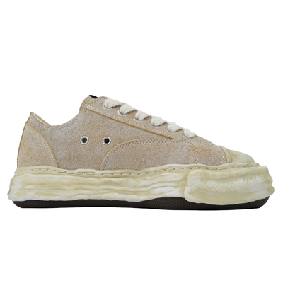 Maison Mihara Yasuhiro Hank Beige Suede Low-Top Sneakers