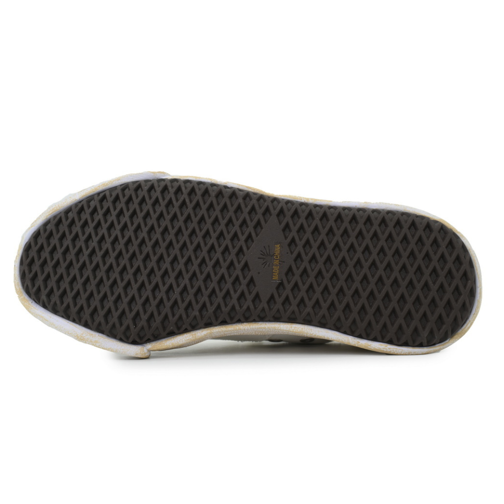 Maison Mihara Yasuhiro Hank Men's White Canvas OG Sole Low-Top Sneakers