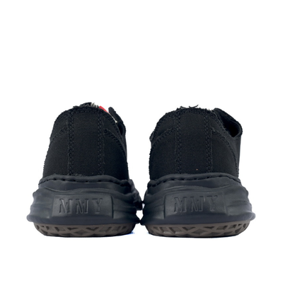 Maison Mihara Yasuhiro Hank OG Sole Black Canvas Low-Top Sneakers
