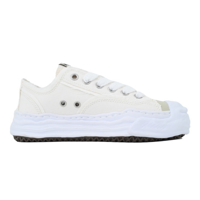 Maison Mihara Yasuhiro Hank OG Sole White Leather Low-Top Sneakers