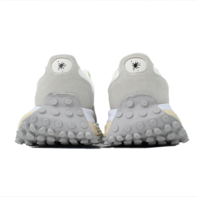 Maison Mihara Yasuhiro Larry OG Sole White Grey Mixed-Material Low-Top Sneakers