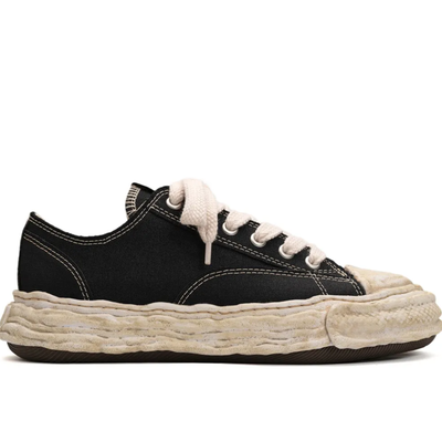 Maison Mihara Yasuhiro Peterson 23 Men's Black Canvas OG Sole Sneakers