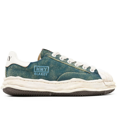 Maison Mihara Yasuhiro Peterson 23 Men's Green Canvas OG Sole Sneakers
