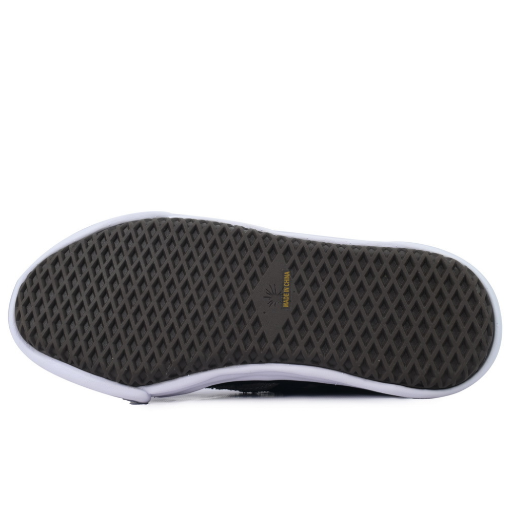 Maison Mihara Yasuhiro Peterson Grey Black Distressed Canvas OG Sole Low-Top Sneakers