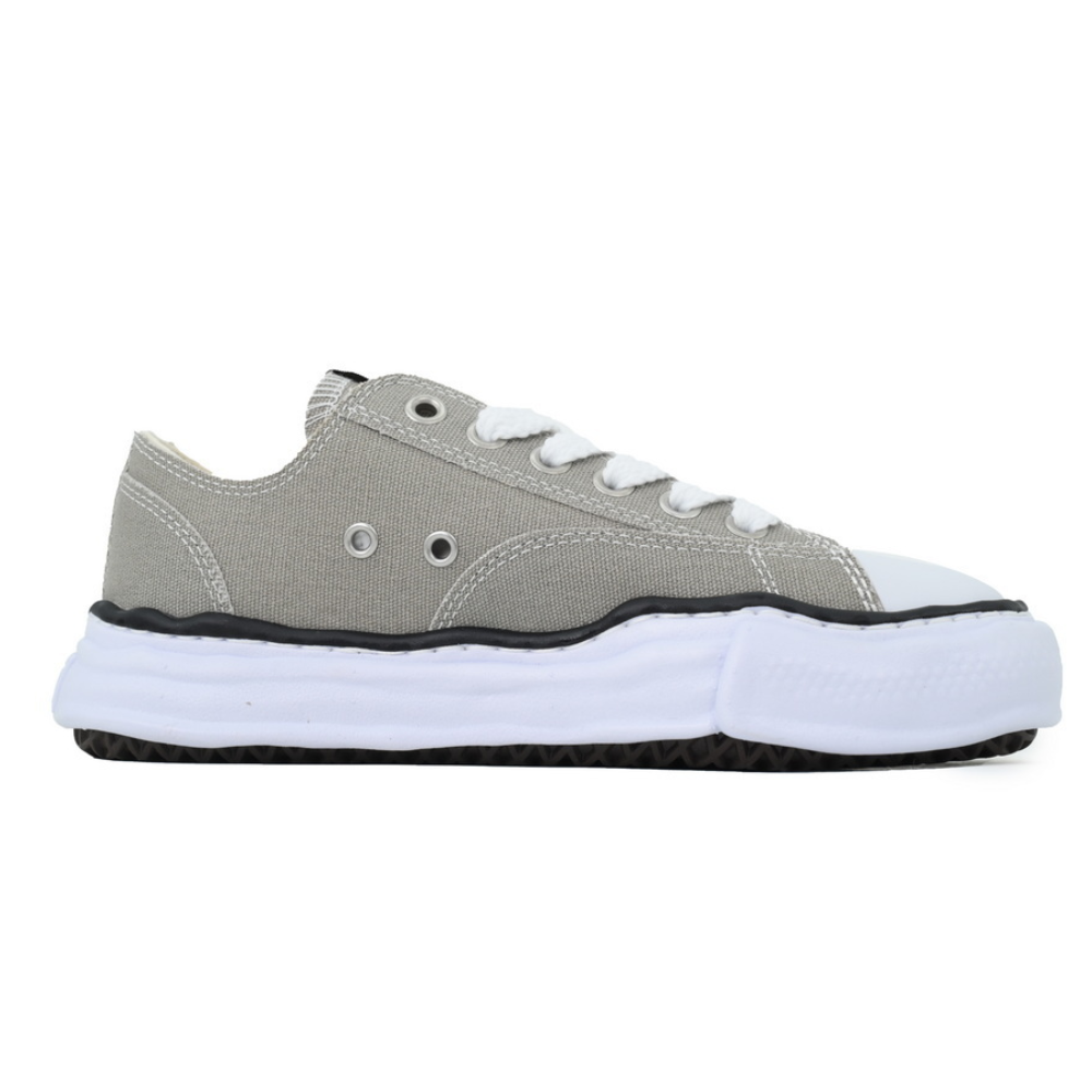 Maison Mihara Yasuhiro Peterson Grey Canvas Low-Top Sneakers