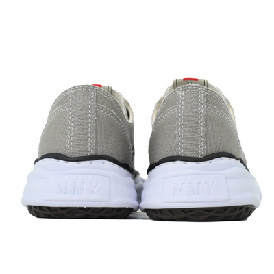 Maison Mihara Yasuhiro Peterson Grey Canvas Low-Top Sneakers