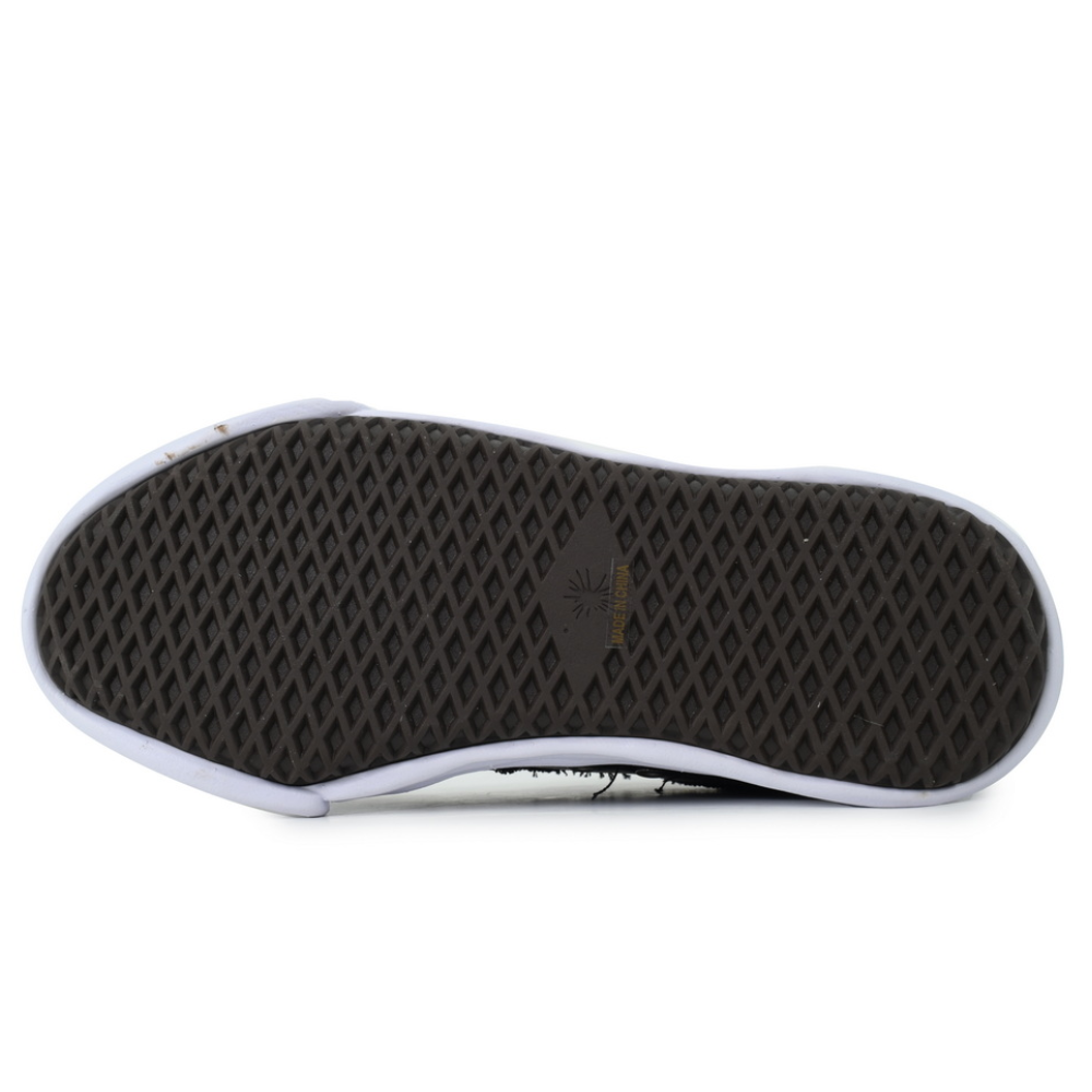 Maison Mihara Yasuhiro Peterson Men's Black White Distressed Canvas OG Sole Sneakers
