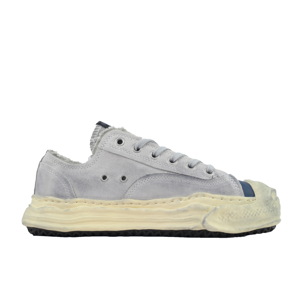 Maison Mihara Yasuhiro Peterson OG Sole Grey Suede Low-Top Sneakers