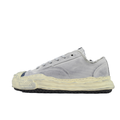 Maison Mihara Yasuhiro Peterson OG Sole Grey Suede Low-Top Sneakers