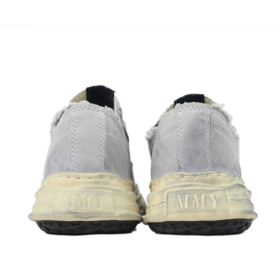 Maison Mihara Yasuhiro Peterson OG Sole Grey Suede Low-Top Sneakers