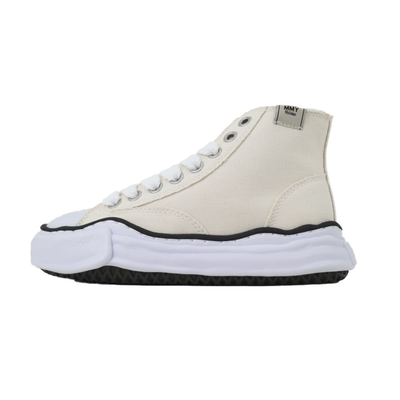 Maison Mihara Yasuhiro Peterson OG Sole White Canvas High-Top Sneakers
