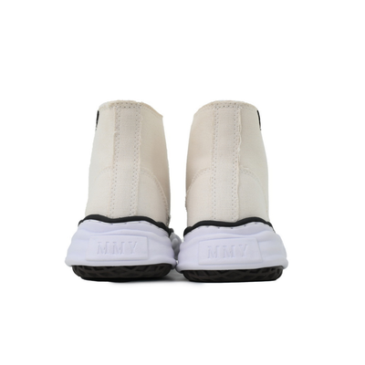 Maison Mihara Yasuhiro Peterson OG Sole White Canvas High-Top Sneakers
