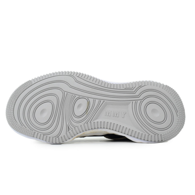 Maison Mihara Yasuhiro Wayne OG Sole Black Grey Leather Low-Top Sneakers