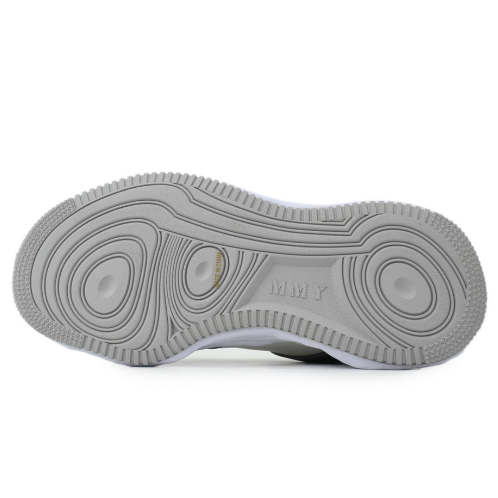 Maison Mihara Yasuhiro Wayne Women's Grey White Leather Low-Top Sneakers