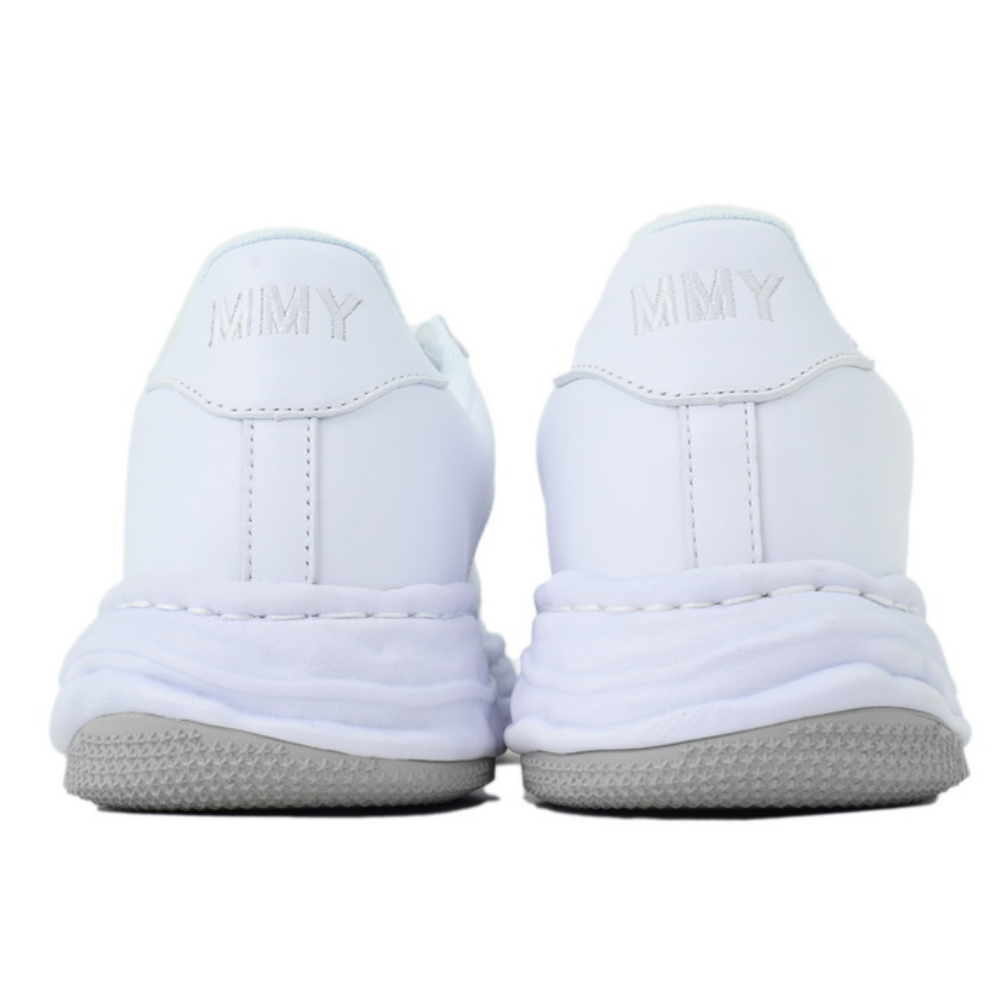 Maison Mihara Yasuhiro White Perforated Low-Top Sneakers