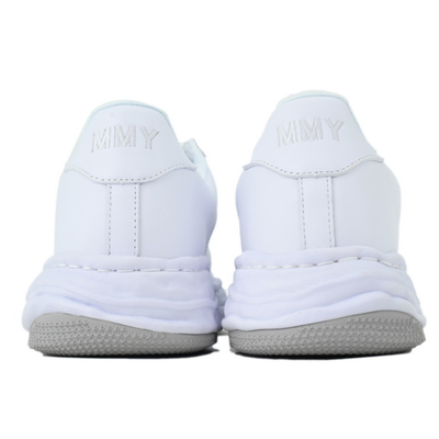 Maison Mihara Yasuhiro White Perforated Low-Top Sneakers