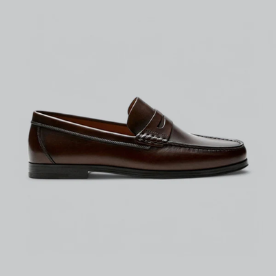Men Clasic Leather Oxford Loafer Slip-On Formal Casual Shoes