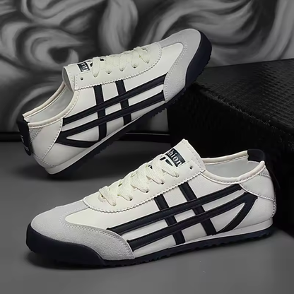 Retro Cloth Tiger Sneakers for Men | Casual Style