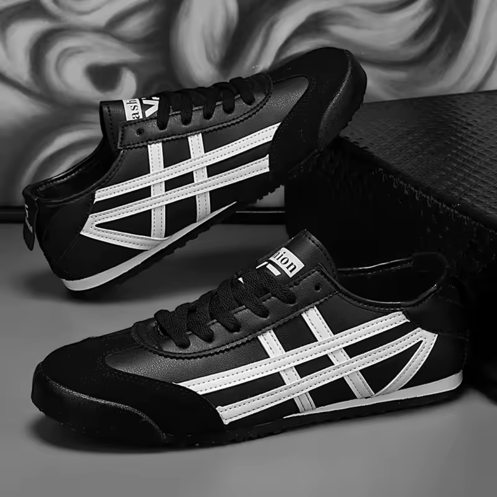 Retro Cloth Tiger Sneakers for Men | Casual Style