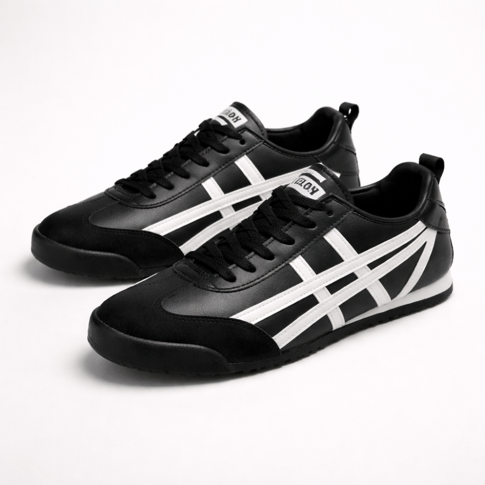 Retro Cloth Tiger Sneakers for Men | Casual Style