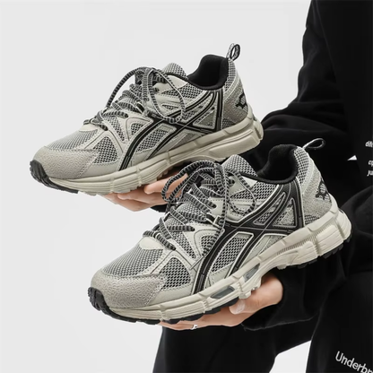 Retro Balance Lace-Up Running Sneakers for Men | Outdoor Walking