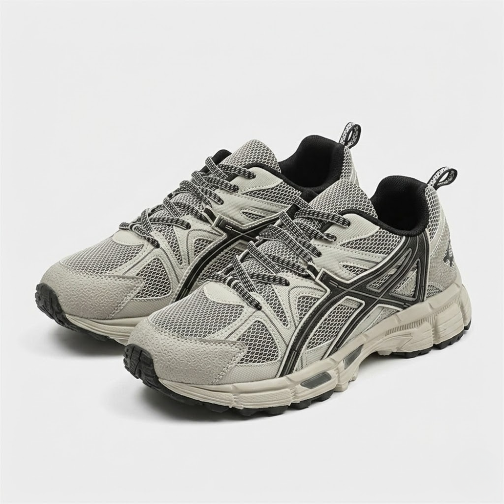 Retro Balance Lace-Up Running Sneakers for Men | Outdoor Walking