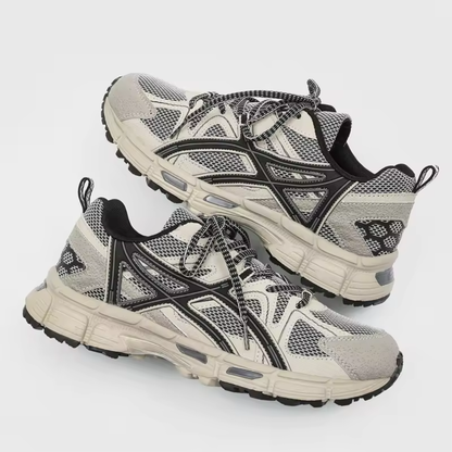 Retro Balance Lace-Up Running Sneakers for Men | Outdoor Walking