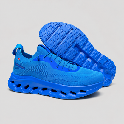 Men Retro Sneaker - Lace Up Multi Panel Casual Trainers