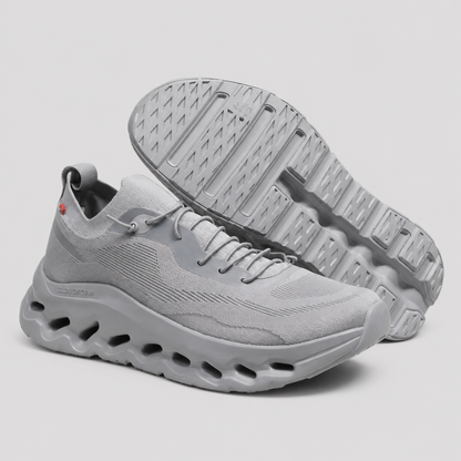 Men Retro Sneaker - Lace Up Multi Panel Casual Trainers