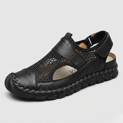 Men Summer Sandal Closed Toe Slip-On Casual Shoes