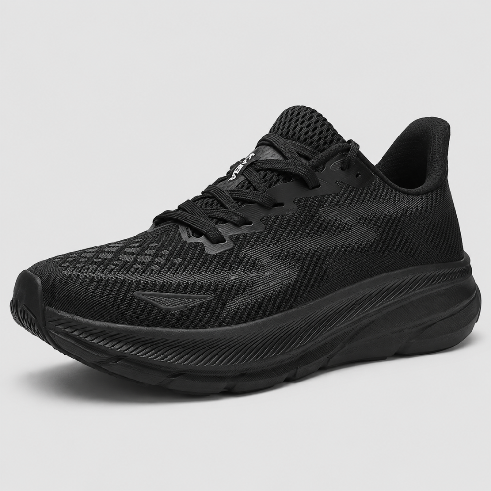 Men's Breathable Running Trainers Cushioned Outdoor Sneakers
