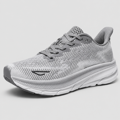 Men's Breathable Running Trainers Cushioned Outdoor Sneakers