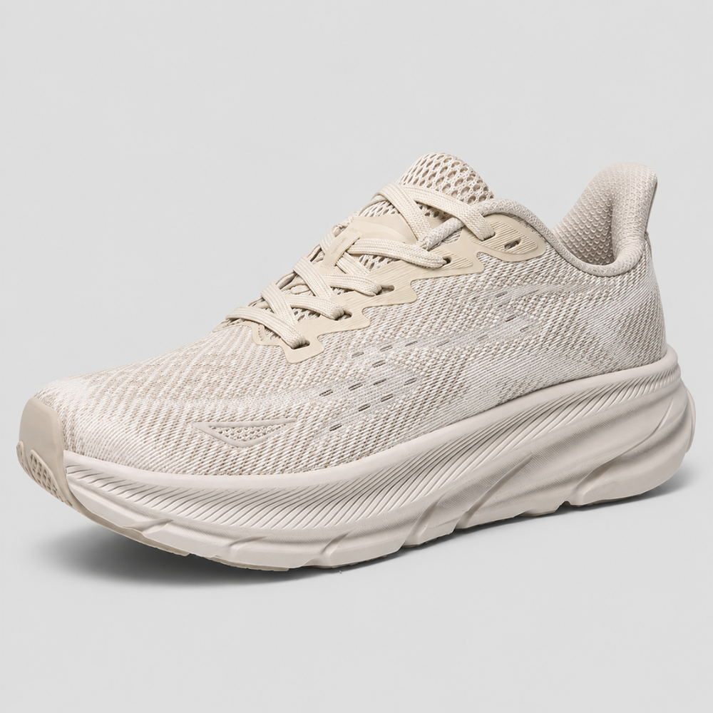 Men's Breathable Running Trainers Cushioned Outdoor Sneakers