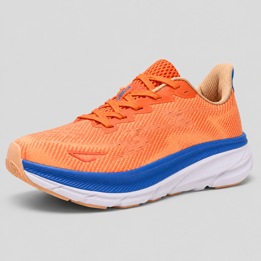 Men's Breathable Running Trainers Cushioned Outdoor Sneakers