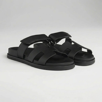 Men's Casual Velcro Sandals - Adjustable Lightweight Walking Sandals