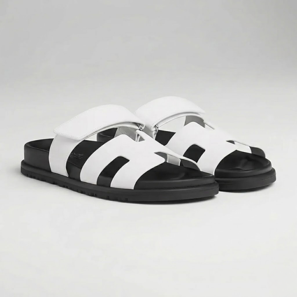 Men's Casual Velcro Sandals - Adjustable Lightweight Walking Sandals