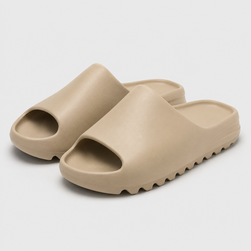 Men's EVA Sole Slip-On Slides Summer Bathroom Beach Slippers