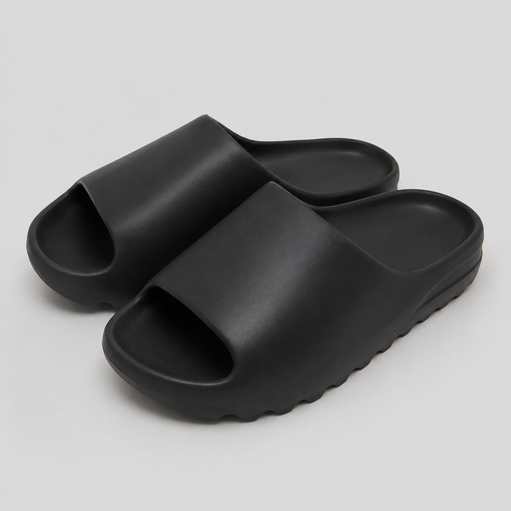 Men's EVA Sole Slip-On Slides Summer Bathroom Beach Slippers