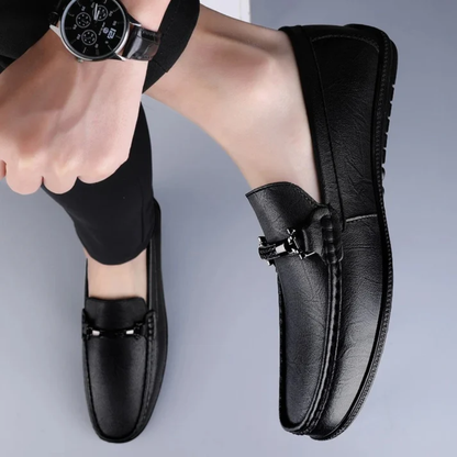 Genuine Leather Loafers for Men | Slip-On Style
