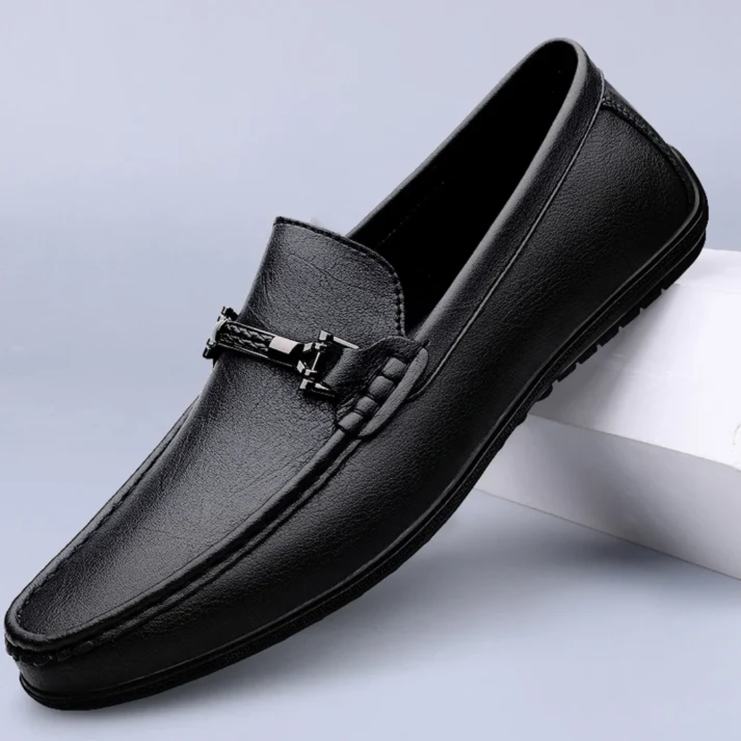 Genuine Leather Loafers for Men | Slip-On Style