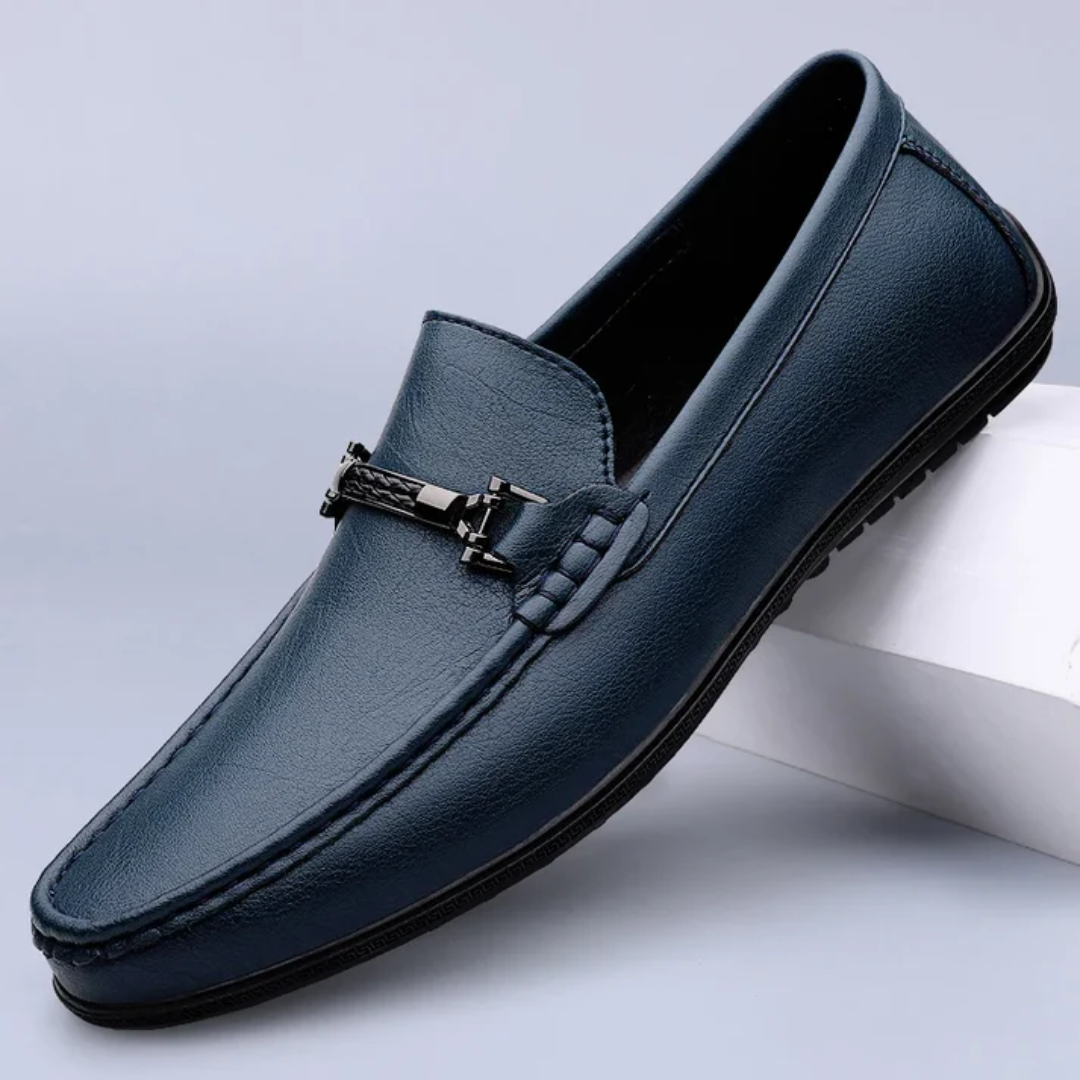 Genuine Leather Loafers for Men | Slip-On Style