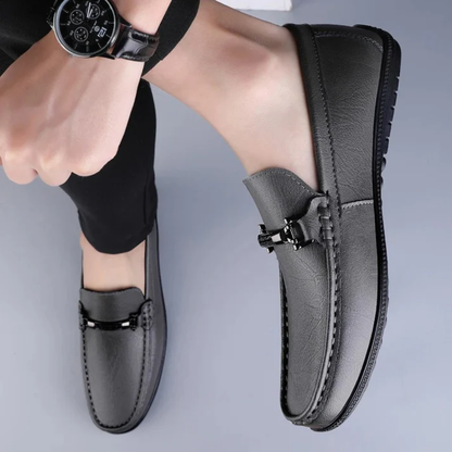 Genuine Leather Loafers for Men | Slip-On Style