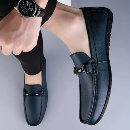 Genuine Leather Loafers for Men | Slip-On Style