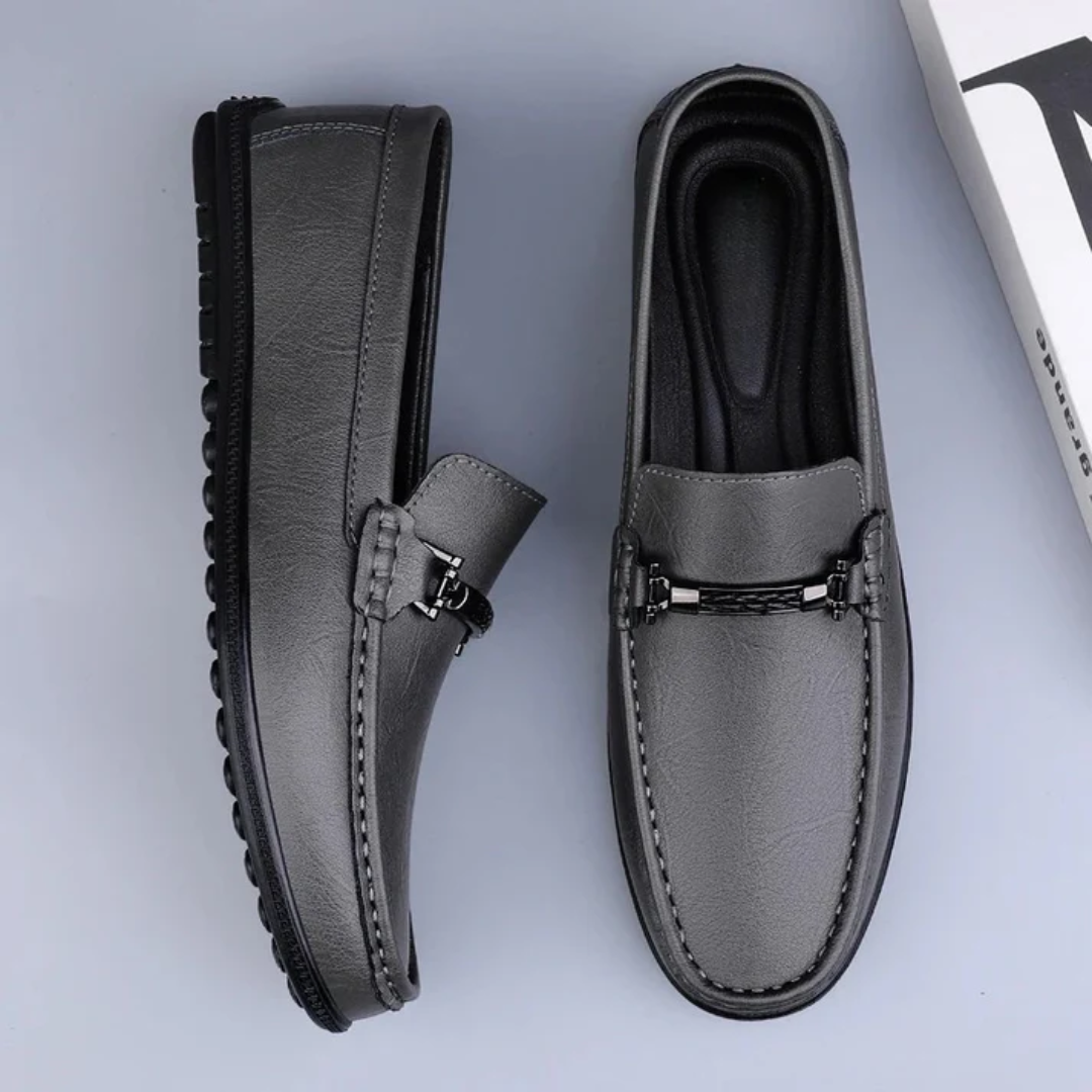 Genuine Leather Loafers for Men | Slip-On Style