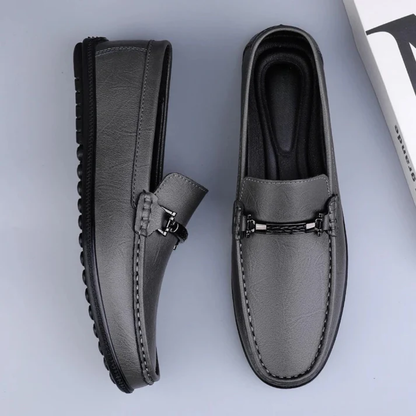 Genuine Leather Loafers for Men | Slip-On Style