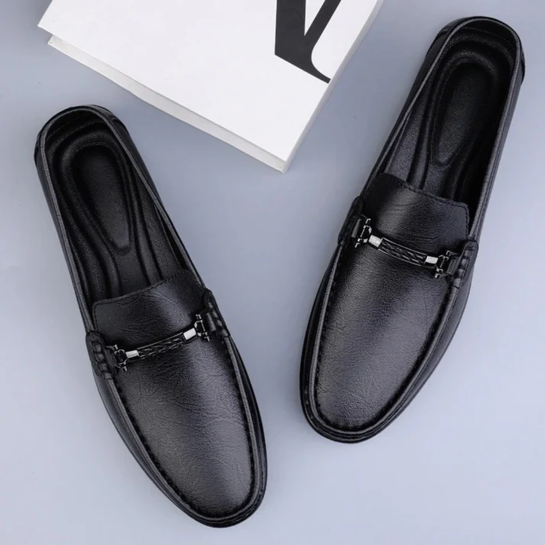 Genuine Leather Loafers for Men | Slip-On Style