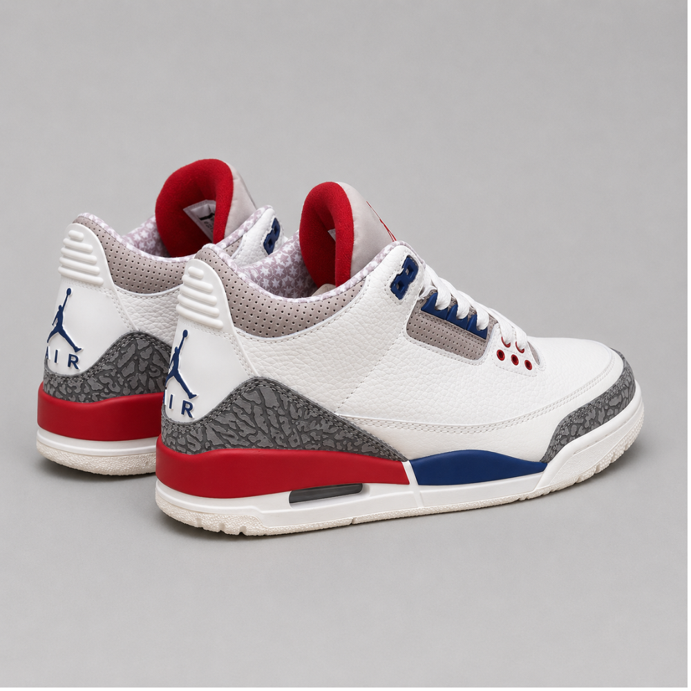 Air Jordan 3 Retro International Flight Sneakers